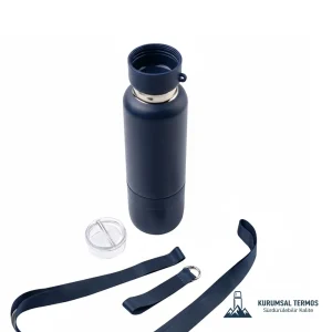 Bardaklı Termos 500 Ml - Lacivert - KTT 1602