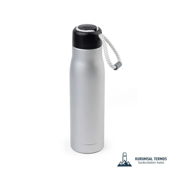 Örgü İpli Termos 500 Ml - Gümüş - KTT 1801