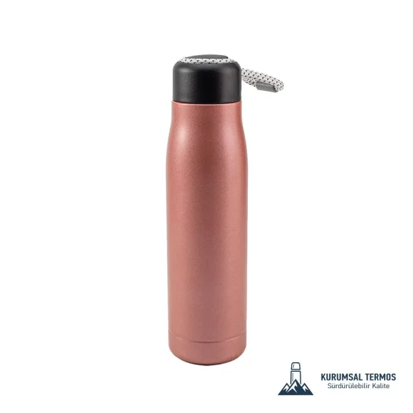 Örgü İpli Termos 500 Ml - Kırmızı - KTT 1803