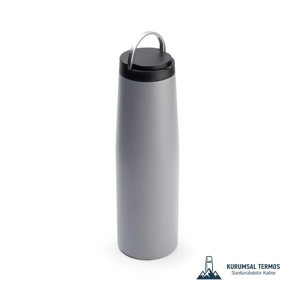 Taşıma Saplı Termos 550 Ml - Füme - KTT 1701