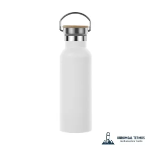 Vakumlu Termos 500 ml Beyaz (KTT-8001)