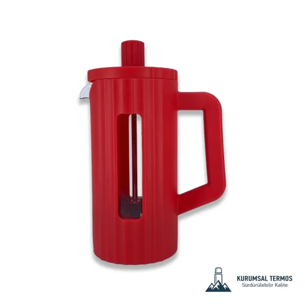 Kırmızı French Press 350 ML KTF 1001