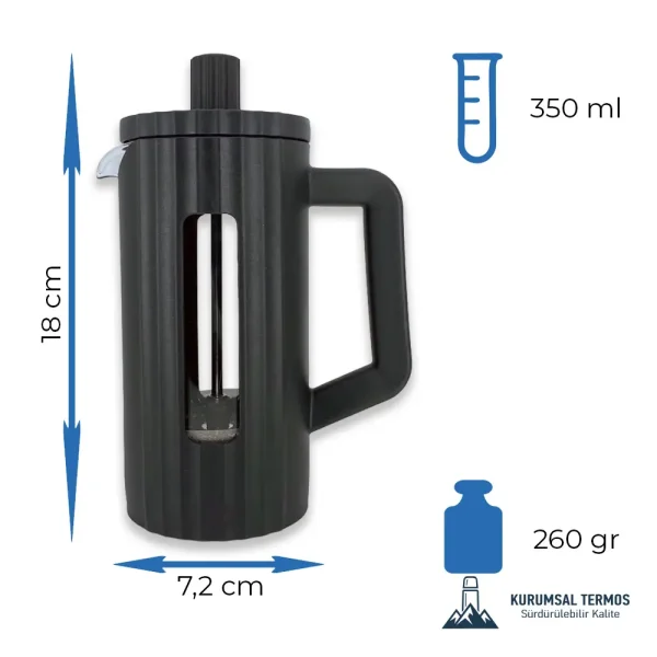 French Press 350 ML KTF 1001