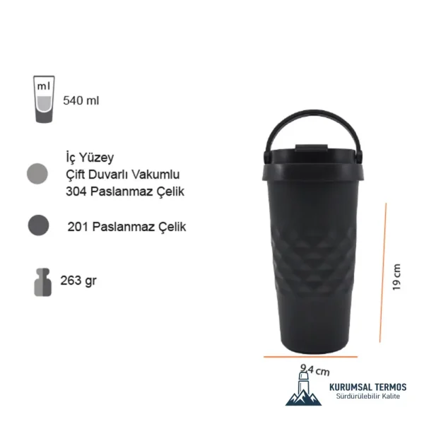 Termos Bardak 540 Ml - KTT 14000