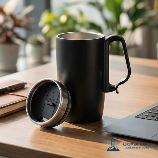 Termos Tipi Çelik Kupa - 240 ml - KTK 1000